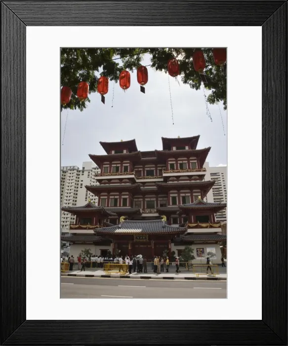 Framed Print : New Buddha Tooth Relic Temple and Museum on South Bridge Road Framed Print : New Buddha Tooth Relic Temple and Museum on South Bridge Road