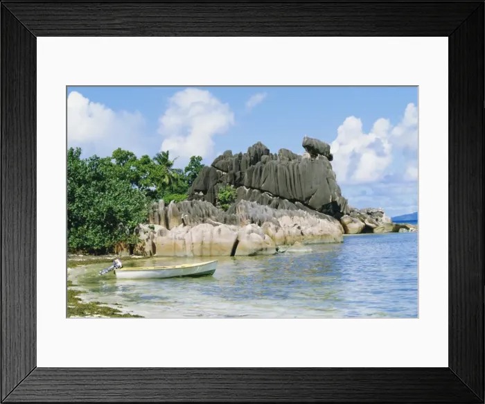 Framed Print : Curieuse Island Framed Print : Curieuse Island