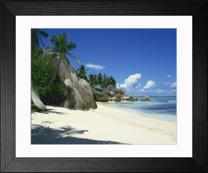 Framed Print : La Digue, Seychelles Framed Print : La Digue, Seychelles