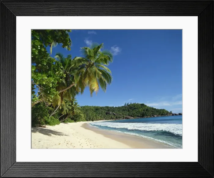 Framed Print : Anse Takamaka Framed Print : Anse Takamaka
