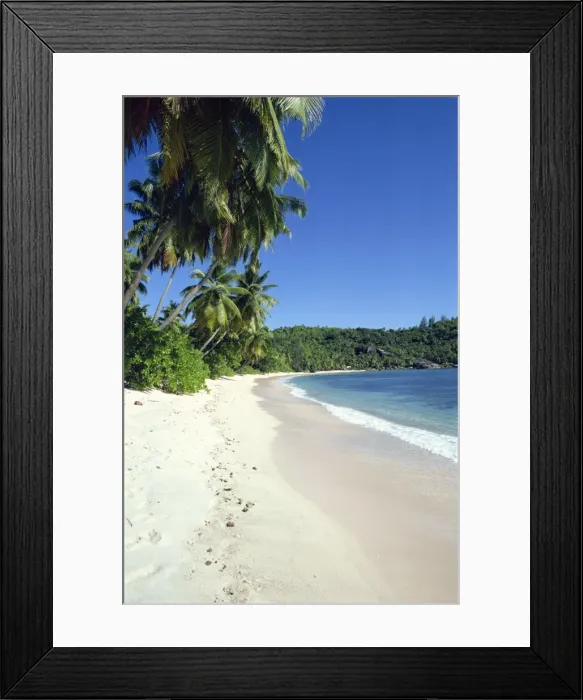 Framed Print : Takamaka Beach Framed Print : Takamaka Beach