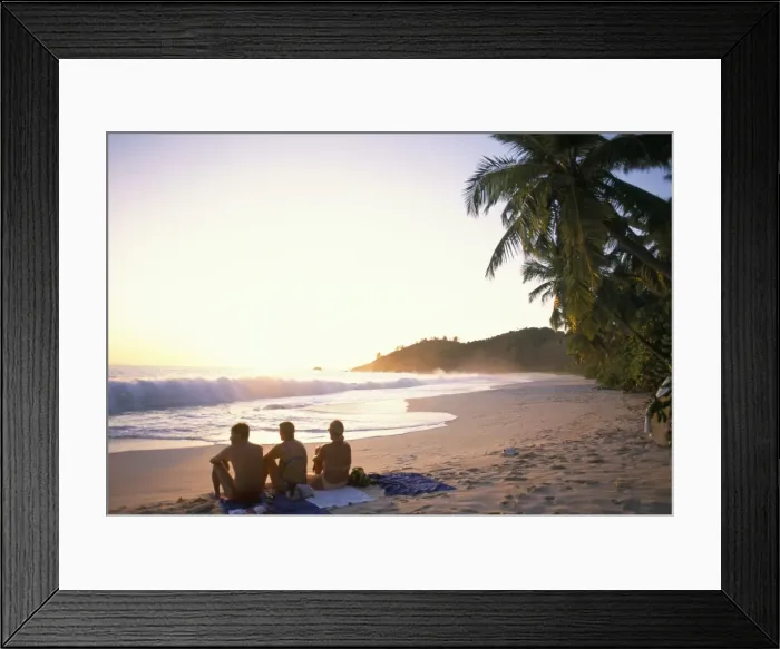 Framed Print : Beach on south coast Framed Print : Beach on south coast