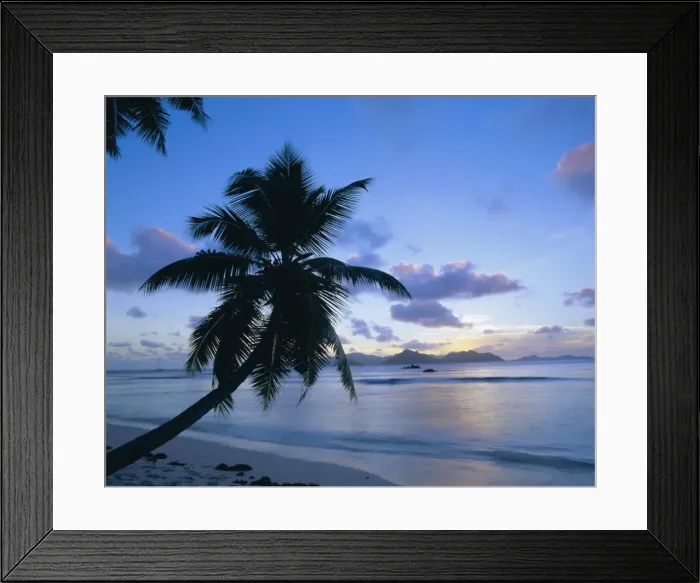 Framed Print : Sunset, Anse Severe Framed Print : Sunset, Anse Severe