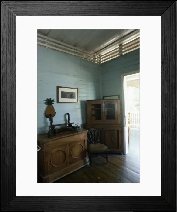 Framed Print : Interior of Habitation Saint Joseph (St Framed Print : Interior of Habitation Saint Joseph (St