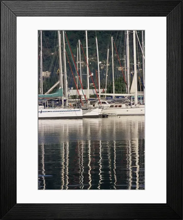 Framed Print : Pleasure boat harbour Framed Print : Pleasure boat harbour