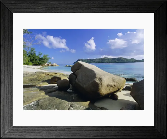 Framed Print : Anse de la Possession (Possession beach) Framed Print : Anse de la Possession (Possession beach)