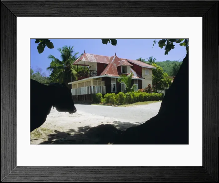 Framed Print : Town, west coast Framed Print : Town, west coast