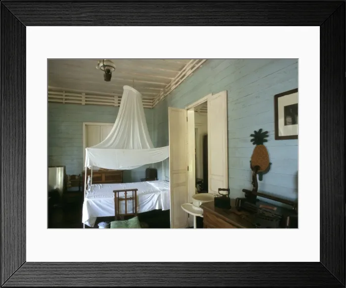 Framed Print : Interior, Habitation Saint Joseph Framed Print : Interior, Habitation Saint Joseph