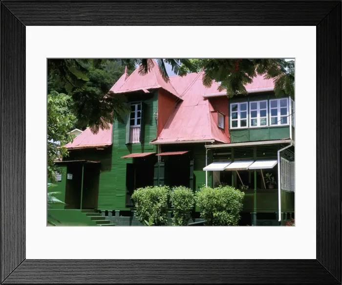 Framed Print : Creole house Framed Print : Creole house