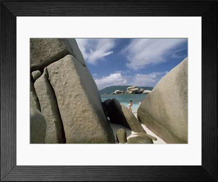 Framed Print : Rocks, Coco island Framed Print : Rocks, Coco island