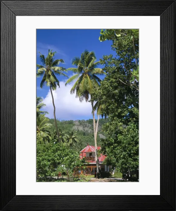 Framed Print : La Digue island Framed Print : La Digue island