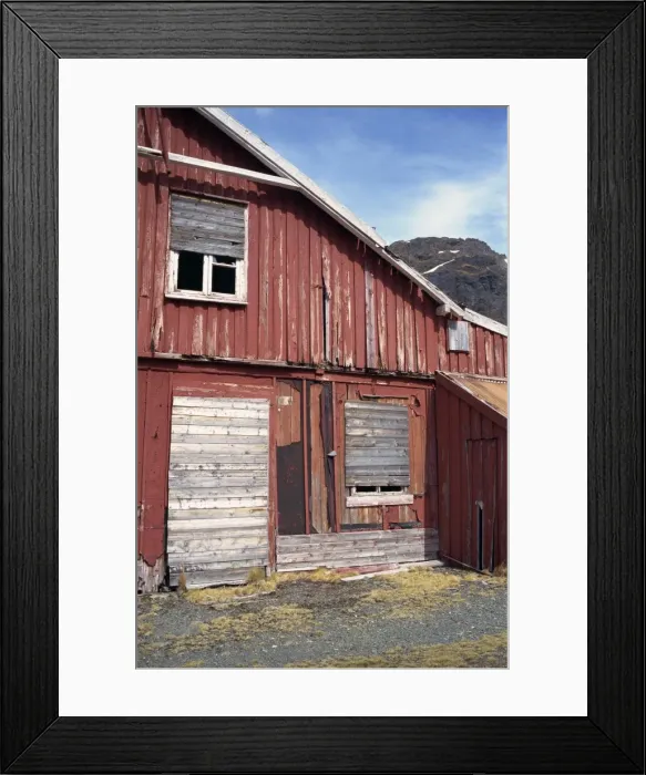 Framed Print : Dilapidated Framed Print : Dilapidated