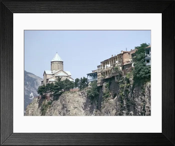 Framed Print : Metekhi church Framed Print : Metekhi church