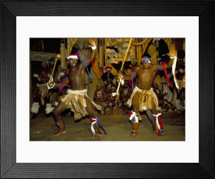 Framed Print : Zulu cultural show near Eshowe Framed Print : Zulu cultural show near Eshowe