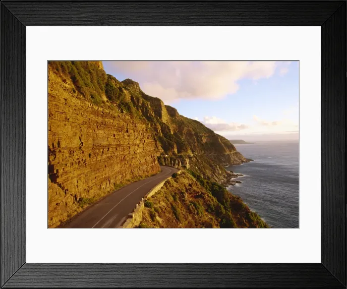 Framed Print : Chapmans Peak drive is one of Cape Towns most spectacular roads Framed Print : Chapmans Peak drive is one of Cape Towns most spectacular roads