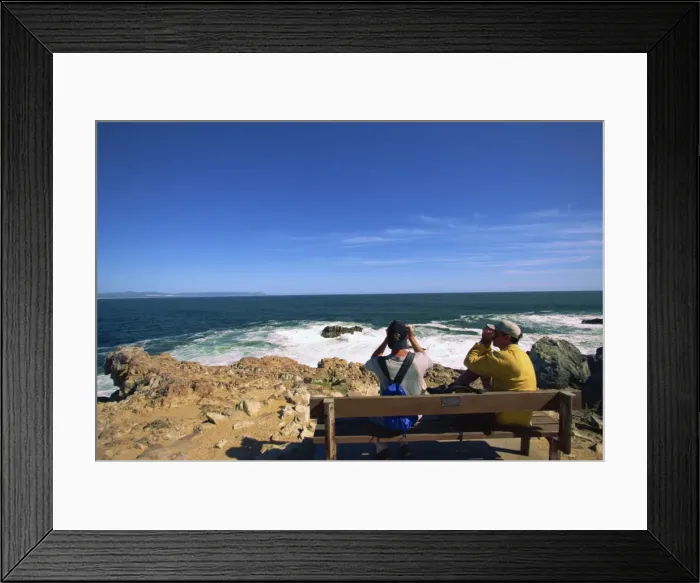Framed Print : Castle Rock and Atlantic Ocean Framed Print : Castle Rock and Atlantic Ocean