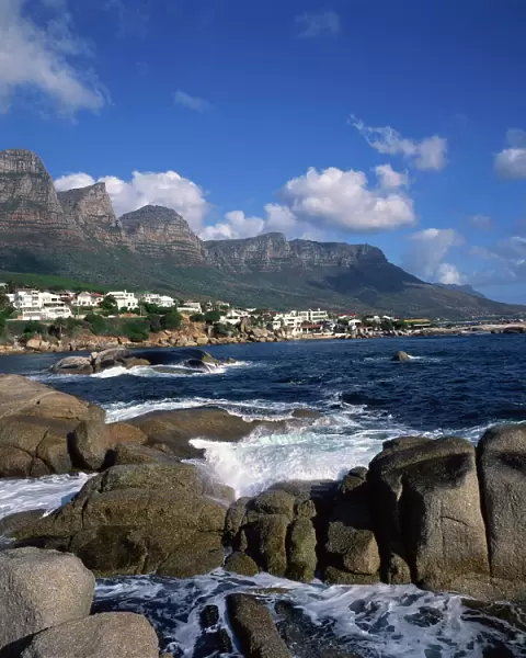 Small town near Cape Town on the Cape Peninsula