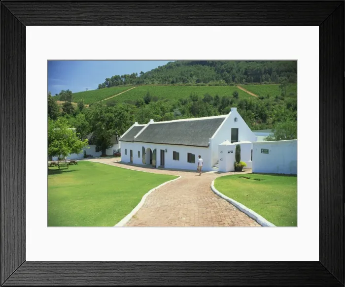 Framed Print : The Morgenhof Estate Framed Print : The Morgenhof Estate