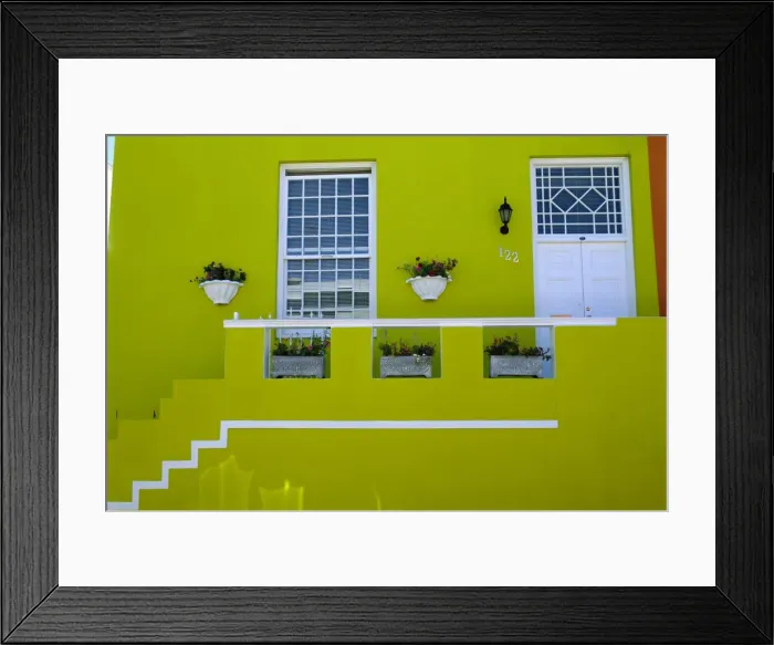 Framed Print : Malay Quarter (Bo-Kaap) Houses Framed Print : Malay Quarter (Bo-Kaap) Houses
