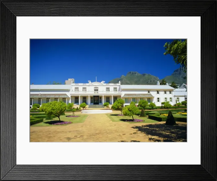 Framed Print : Tuynhuys, Presidential office