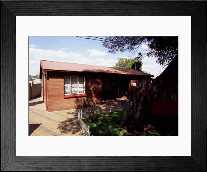 Framed Print : Nelson Mandelas house Framed Print : Nelson Mandelas house