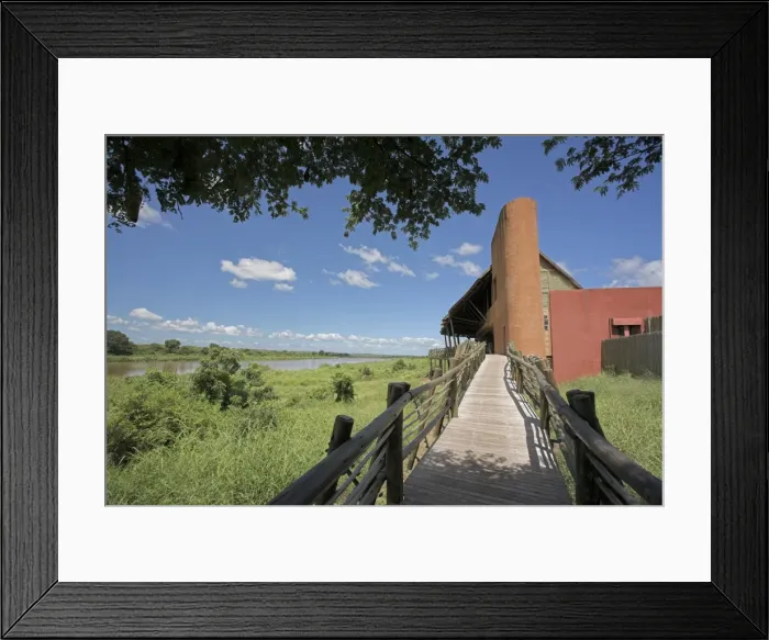 Framed Print : Lower Sabie restcamp Framed Print : Lower Sabie restcamp