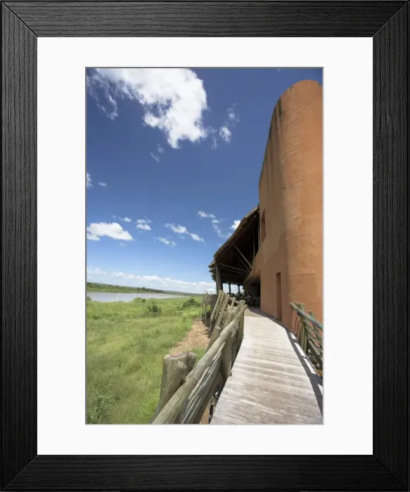 Framed Print : Lower Sabie restcamp Framed Print : Lower Sabie restcamp
