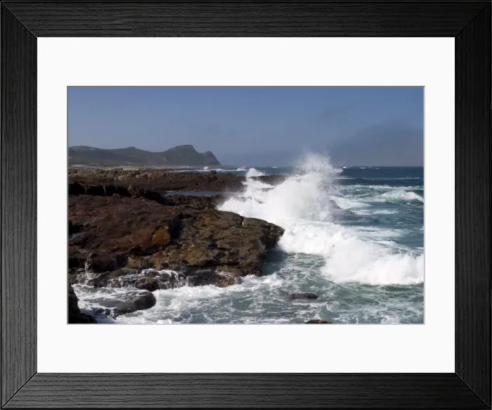 Framed Print : Waves at the Cape of the good hope Framed Print : Waves at the Cape of the good hope