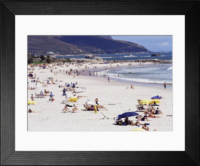 Framed Print : Camps Bay beach Framed Print : Camps Bay beach