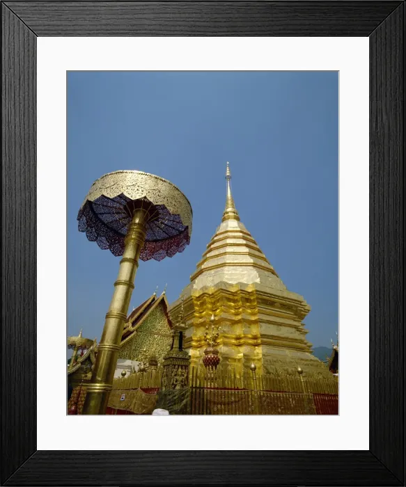 Framed Print : Wat Phra That Doi Suthep Temple Framed Print : Wat Phra That Doi Suthep Temple