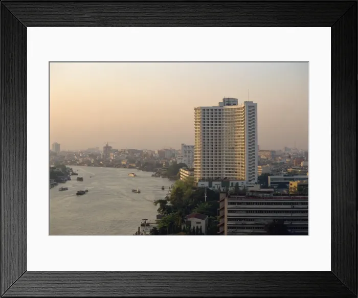 Framed Print : Chao Phya river Framed Print : Chao Phya river