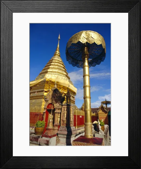 Framed Print : Doi Suthep Temple Framed Print : Doi Suthep Temple