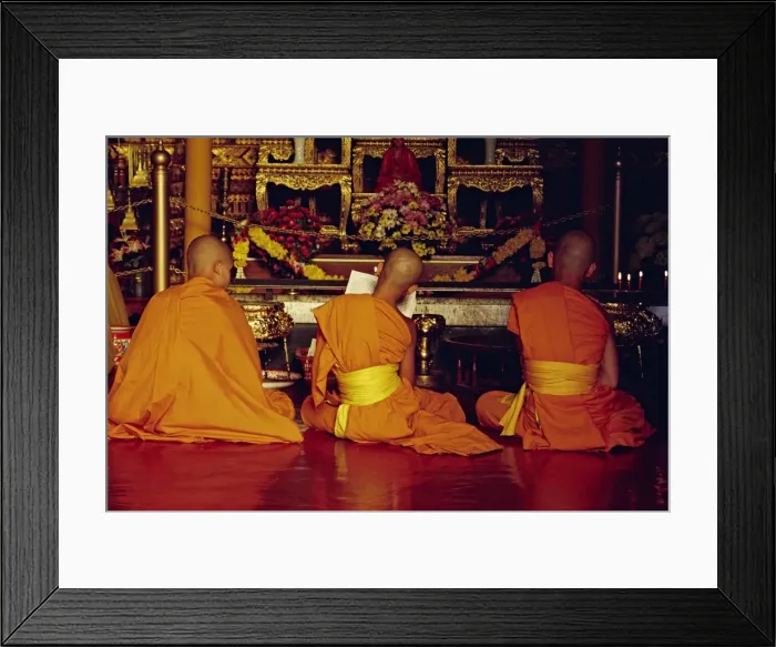 Framed Print : Magha Puja Framed Print : Magha Puja