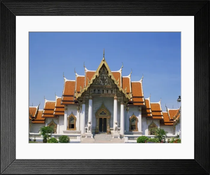 Framed Print : Wat Benchamabophit Framed Print : Wat Benchamabophit