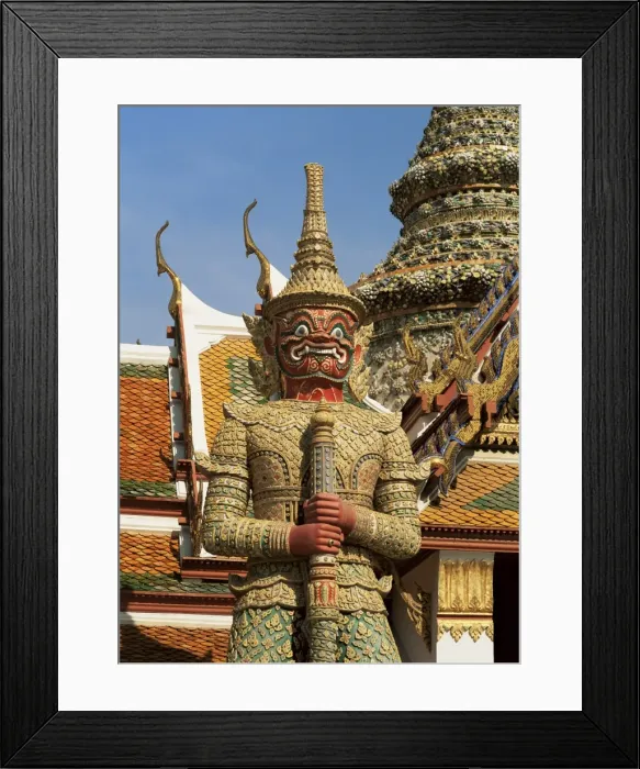 Framed Print : Guardian statue Framed Print : Guardian statue