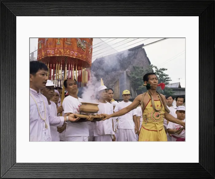 Framed Print : Vegetarian Festival Framed Print : Vegetarian Festival