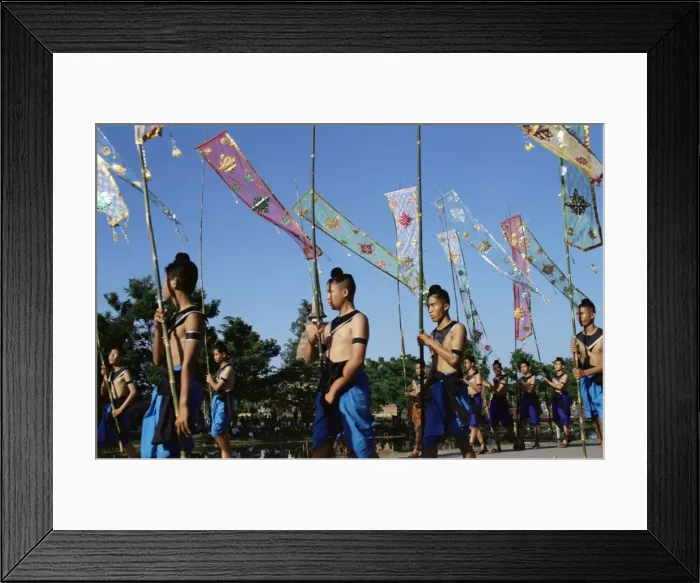 Framed Print : Loy Kratong parade Framed Print : Loy Kratong parade