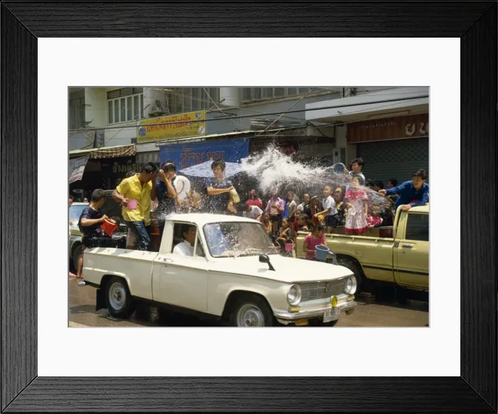 Framed Print : Water festival Framed Print : Water festival