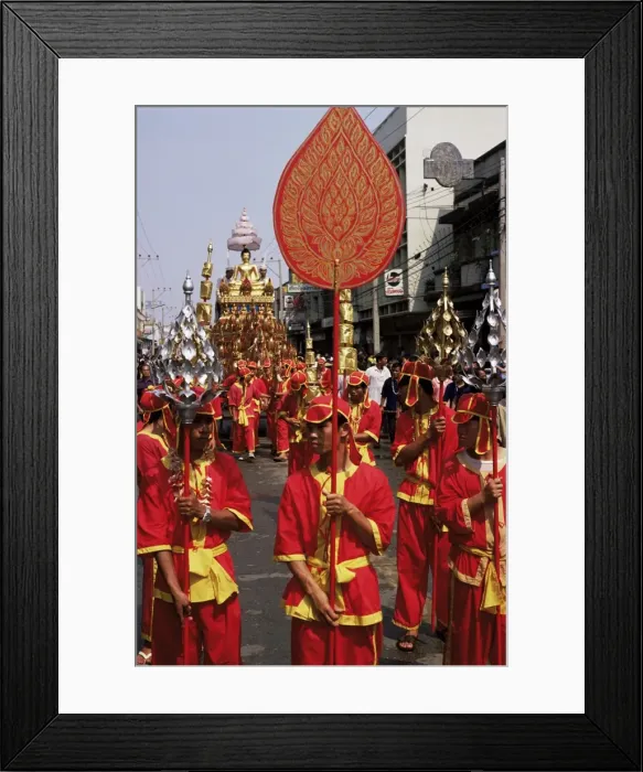 Framed Print : Song Kram Festival Framed Print : Song Kram Festival