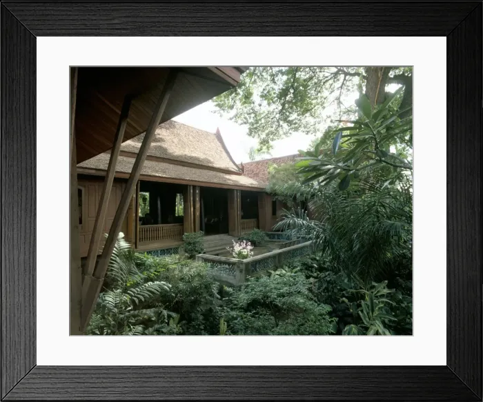 Framed Print : Jim Thompsons House Framed Print : Jim Thompsons House