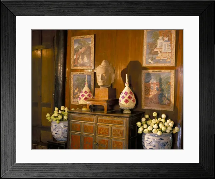 Framed Print : Jim Thompsons House Framed Print : Jim Thompsons House