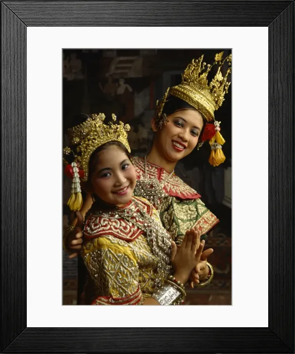 Framed Print : Thai Classical dancers Framed Print : Thai Classical dancers