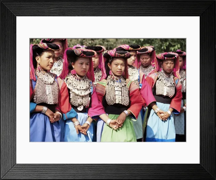 Framed Print : Lisu hill tribe New Year Festival Framed Print : Lisu hill tribe New Year Festival
