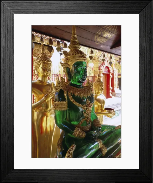 Framed Print : Statues of the Buddha Framed Print : Statues of the Buddha