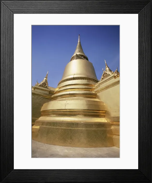 Framed Print : Golden stupa