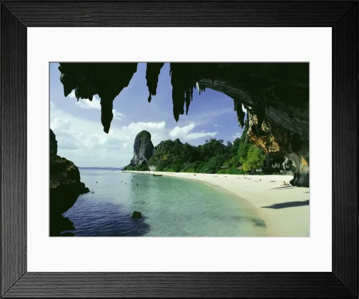 Framed Print : Phnanang Beach Framed Print : Phnanang Beach