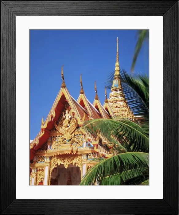 Framed Print : Wat Chalong Framed Print : Wat Chalong