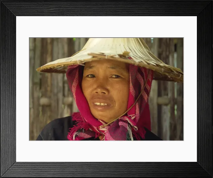 Framed Print : Portrait of women farmer Framed Print : Portrait of women farmer