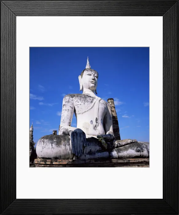 Framed Print : Buddha, Wat Mahathat Framed Print : Buddha, Wat Mahathat