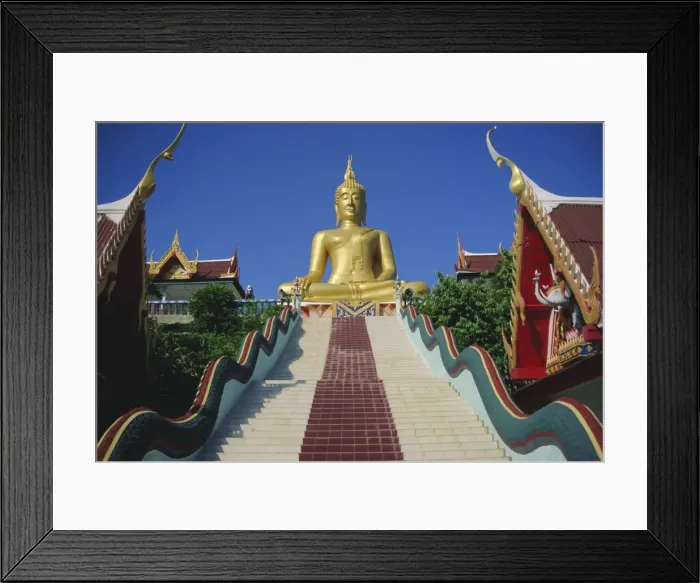 Framed Print : Golden Buddha Temple Framed Print : Golden Buddha Temple